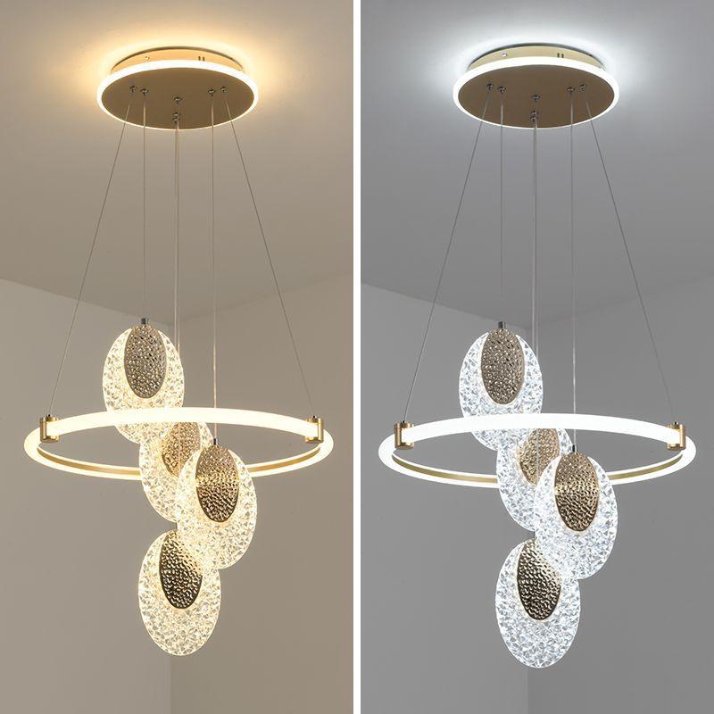 Ferndimmbarer Kronleuchter, kreativer LED-Kronleuchter mit Persönlichkeit