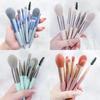 8 Pcs/set Mini Travel Women Makeup Brushes Sets Portable Soft Concealer Brush Beauty Foundation Eye Shadow Eyelash Lip Tool