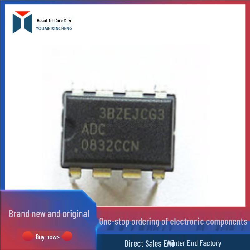 

ADC0832CCN ADC0832 Genuine Original Analog-to-Digital Conversion Chip DIP-8 Through-hole.