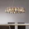 Moderne Esche Kristall Deckenleuchter für Wohnzimmer Küche Insel Pendelleuchten Home Decor Hängende Beleuchtung