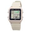 CASIO World Time Digital Unisex Watch LF-30W-8A Bio-based Plastic Band ivory overseas model