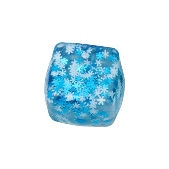 1/3/5Pcs Flow Texture Stress Cube Anxiety Relief Cube Squeeze Sensory Toy Slow Rebound 1pc