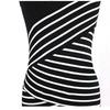 Womens Elegant Summer V Neck Stripe Bodycon Pencil Dress Perfect For Office And Party Wear