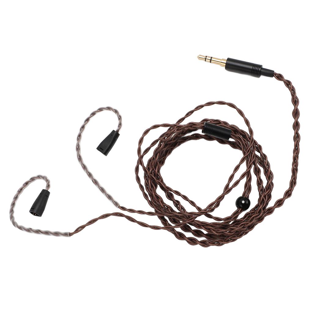Headphone Upgrade Replacement Cable OFC Core 3.5mm Plug Headphone Cable for IE80 IE8i IE80i IE8