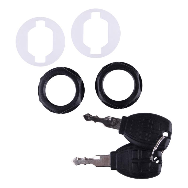 1 Pair Lock Set with 2 Keys Accessories Fit for Universal RS Motorcycle Hard Saddlebag