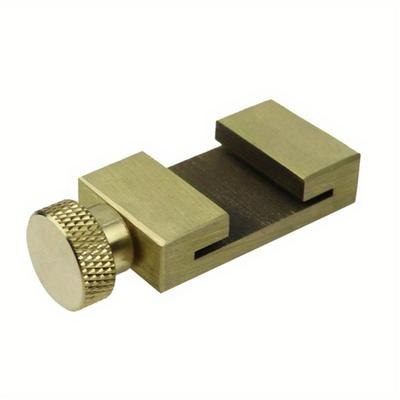 Steel Ruler Positioning Block Brass Angle Scriber Line Marking Gauge For Ruler Locator DIY Carpentry Scriber Measuring Tools
