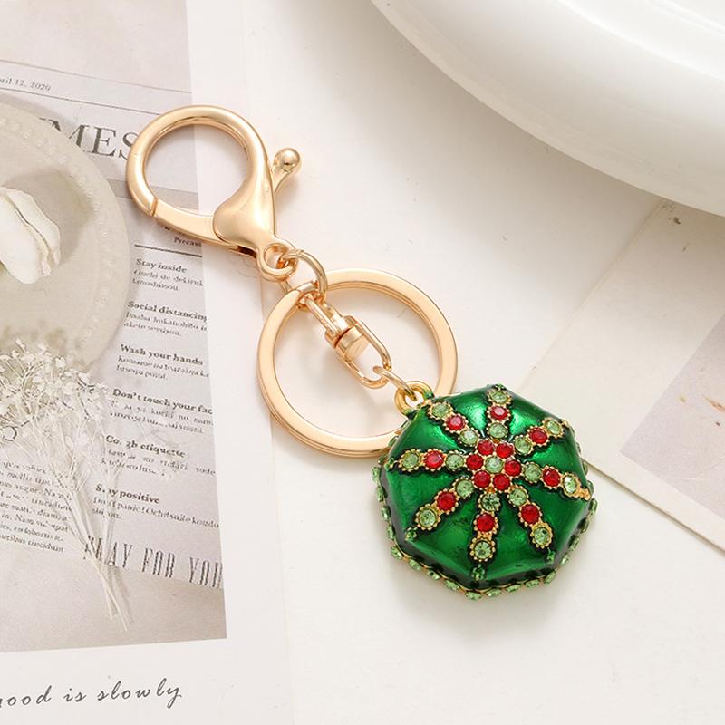 1pc Gift Hat Keychain Xinjiang Vintage Floret Square hat Alloy Jewelry Pendant Feature Souvenir