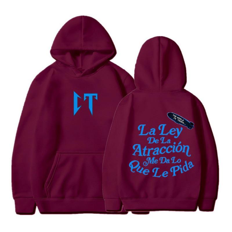Couples Autumn Winter Letter Printed Men's Hoodie Loose Hoodie Casual Hoodie