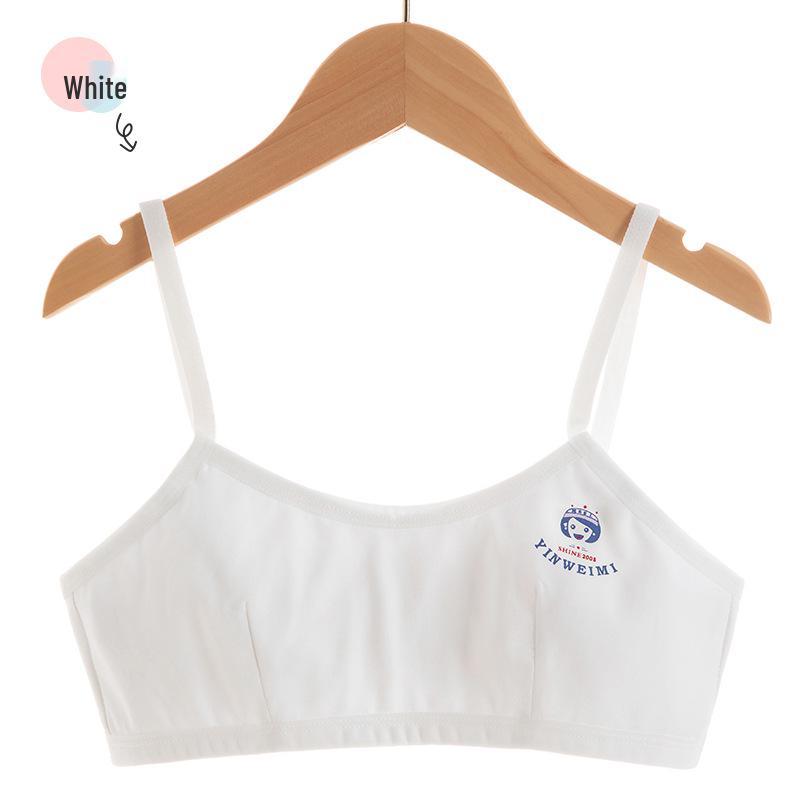Girls' Pure Cotton Training Bra for School Students - A-Class Tube Top Vest