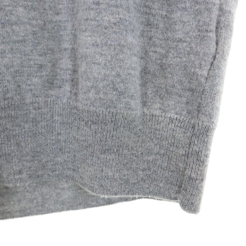ami Portuguese cashmere blend Long sleeve turtleneck sweater S gray knit Women Used