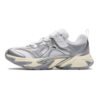 Kinder Bequem Langlebig Anti-Kick Stoßdämpfung Niedrig geschnitten Freizeit Schuhe Kinder Freizeit Schuhe Weiß A22448858-2
