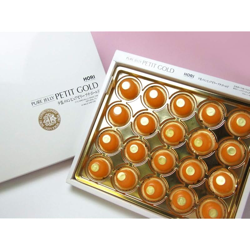 

Hori Yubari melon pure jelly petit gold 20 pieces