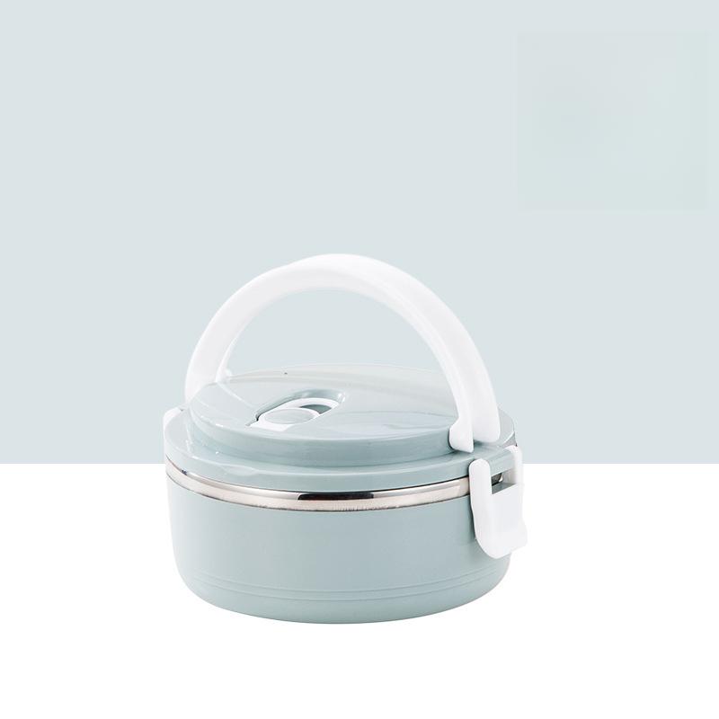 Портативный контейнер для обеда Bento из термостойкой стали из нержавеющей стали школьный контейнер для пикника One Layer синий 698₽