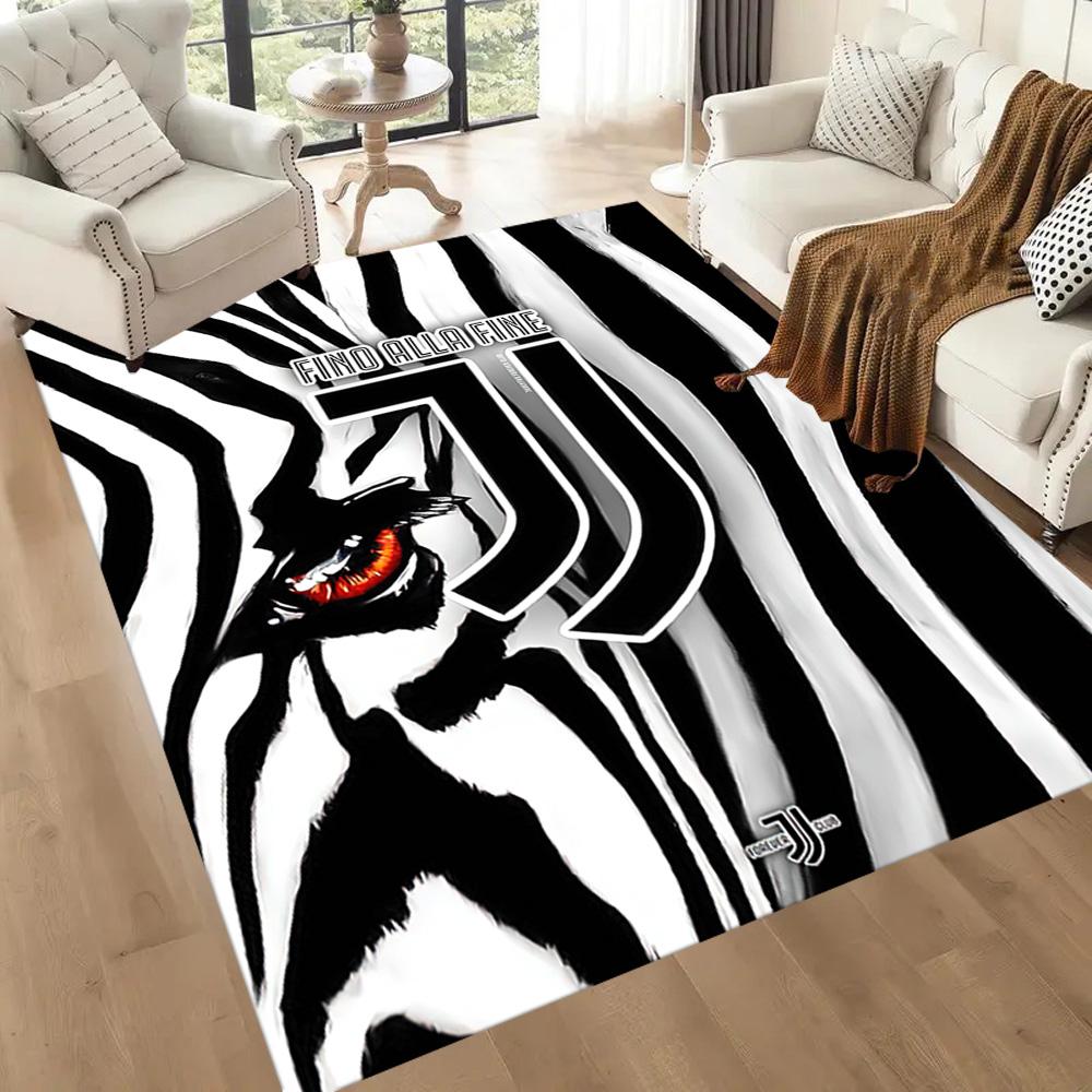 Juventus Floor Mat Suitable For Playrooms Hallway Foyer Dormitory Antislip Carpet Anime Office Decor Luxury Gift For Birthday Christmas Wedding