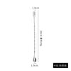 304 Stainless Steel Long Handle Bar Spoon Dual-purpose Mixing Fork Ice Cocktail Coffee and Tea Tableware Spoons Kitchen Dining