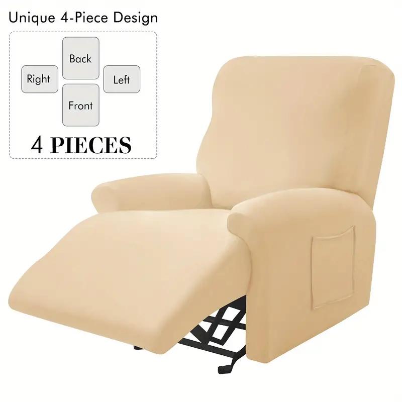 Recliner Sofa Cover Stretch Spandex Recliner Chiar Cover Elastic Non-Slip Armchair Slipcover Furniture Protect For Living Room
