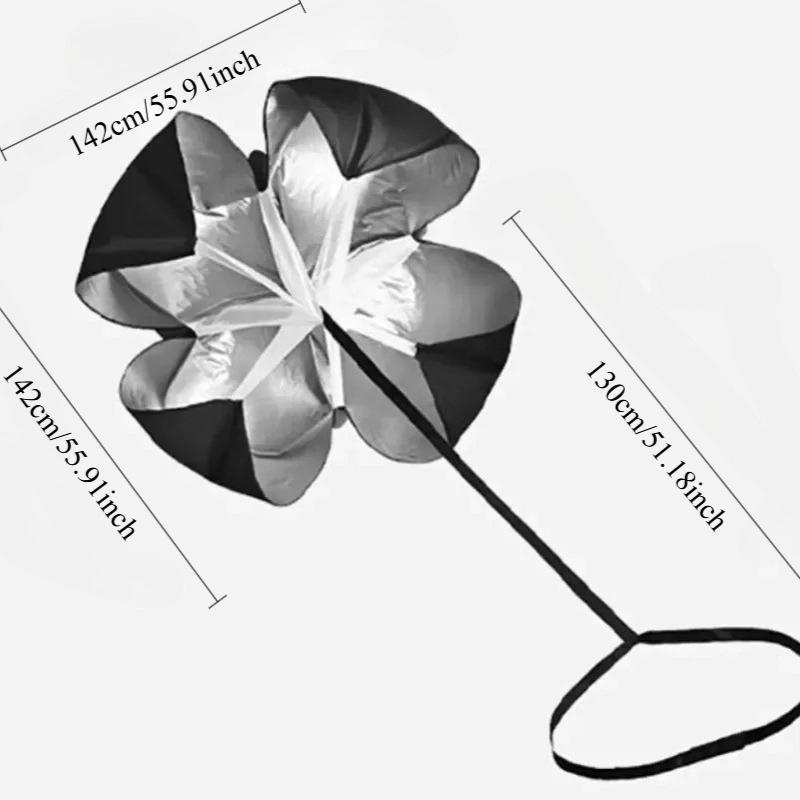 Parachute Agility Training Soccer Fitness Running Chute SportsUmbrella Football Resistance Rope Adjustable Speed