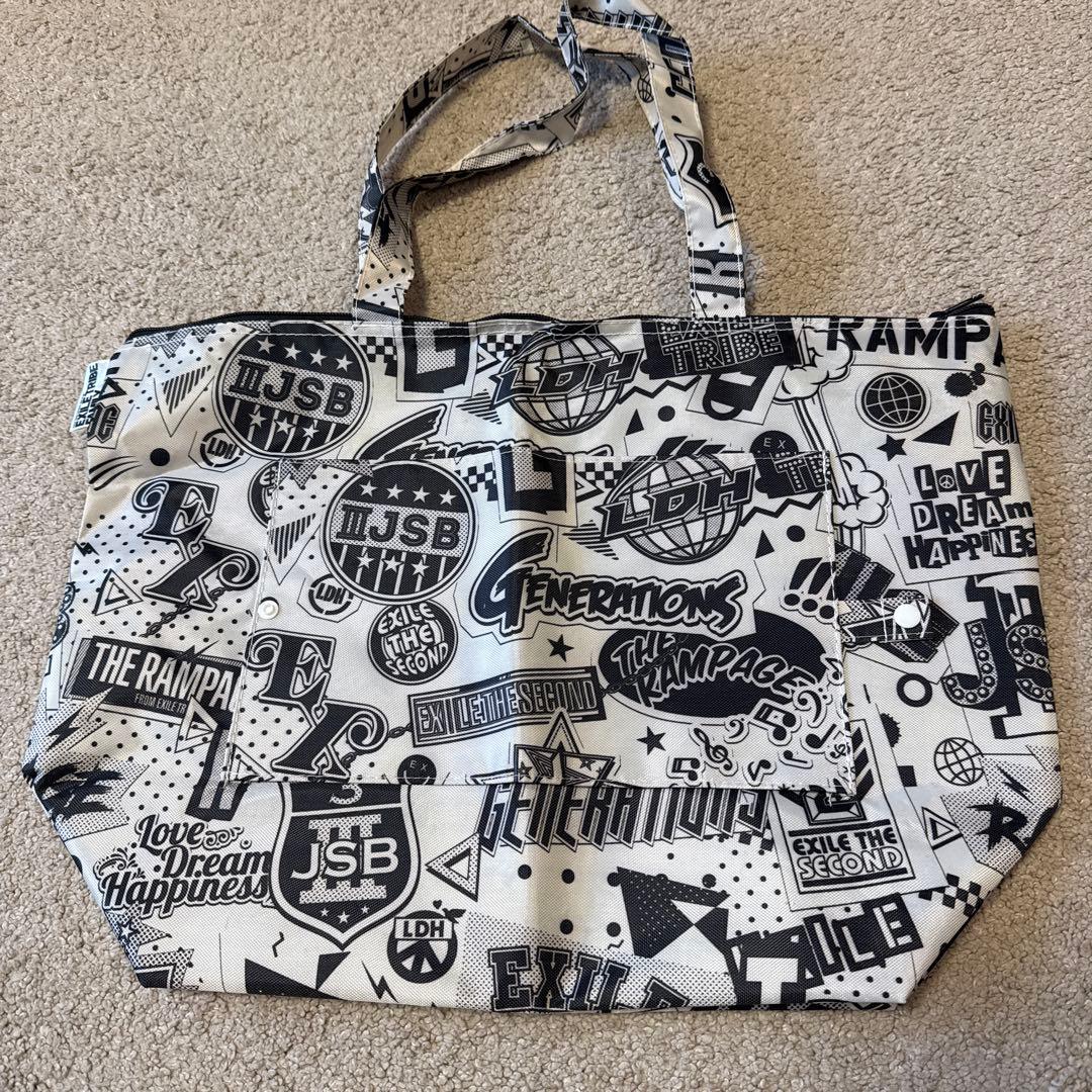 [USED] EXILE FAMILY Fan Club Renewal Bonus Tote Bag