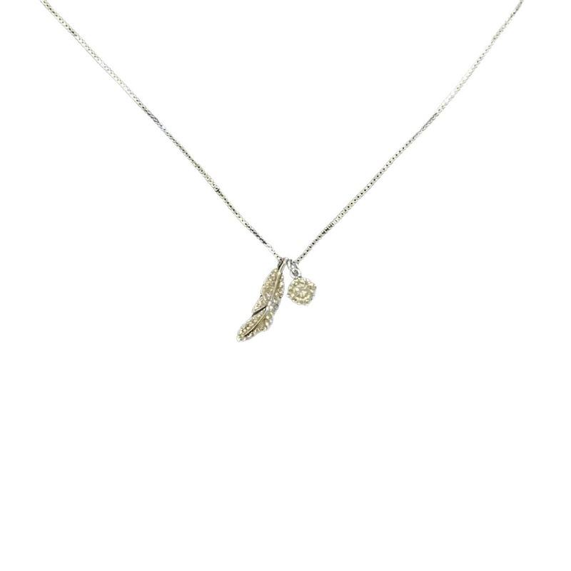 Simple Feather Necklace - New Luxury, Fresh and Unconventional Titanium Steel Collar Chain Jewelry