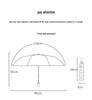 Fully Automatic Artistic Floral Umbrella, Women's Anti-UV Sun Protection, Folding Design