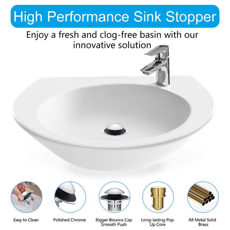Without Clog Bathtubs Drain Stoppers Featuring Efficient Filters Basket Drain Collector Fit 1.06 1.65Inch Drain Openings
