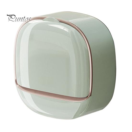 

Самостійний тримач для мила. Міцний, несучий, який легко встановлювати. Настінний контейнер для мильниці. світло-зелений колір