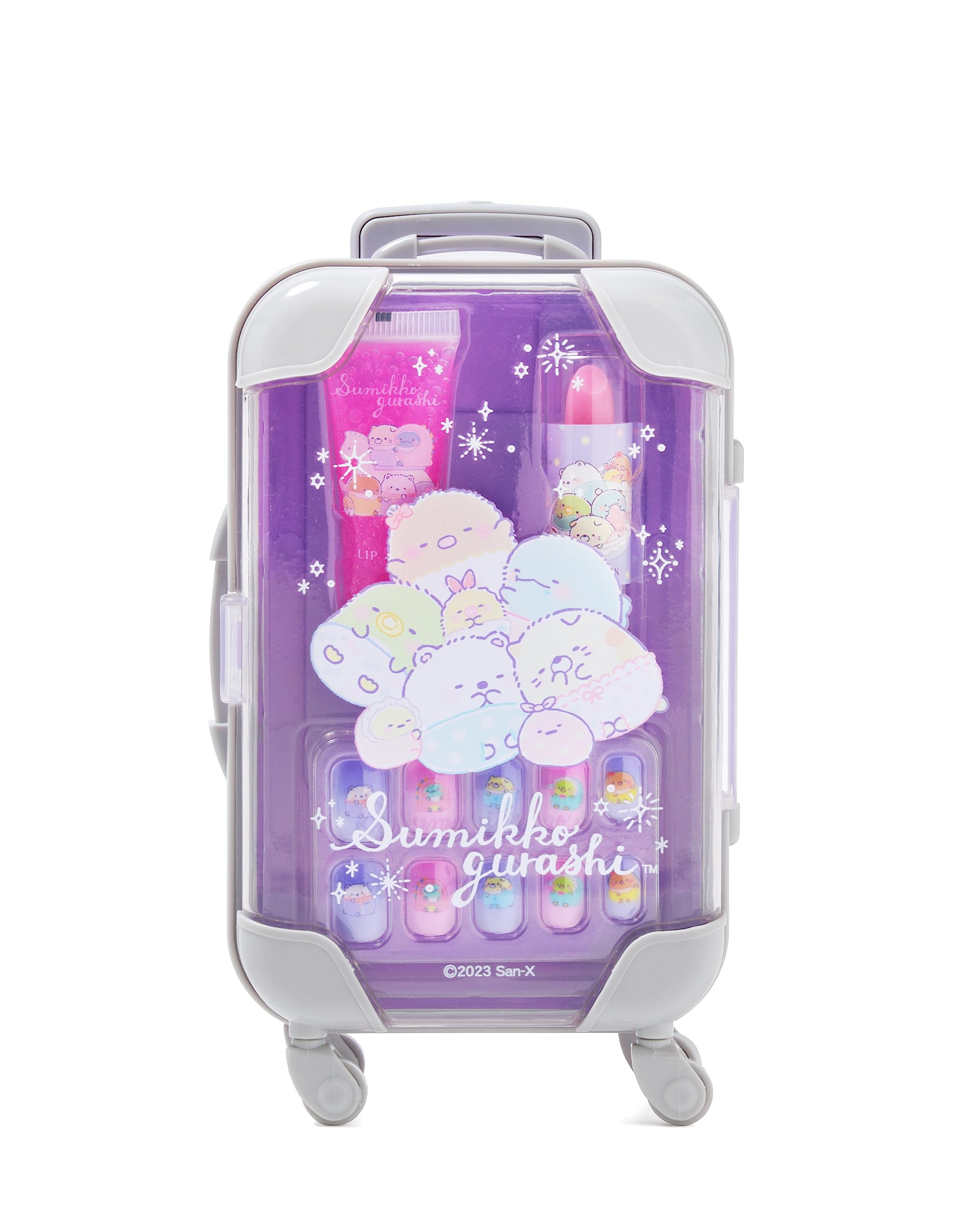 

Race Sumikko Gurashi Mini Carry Case Makeup Set Purple 230705
