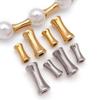 Stainless Steel Bamboo Joint Bead Spacer for DIY Jewelry