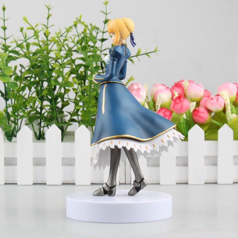 19CM Anime Fate/Stay Night Altria Pendragon Model 1/7 Dress Model Toy Gift Collection Action Figure PVC Perfect Gift