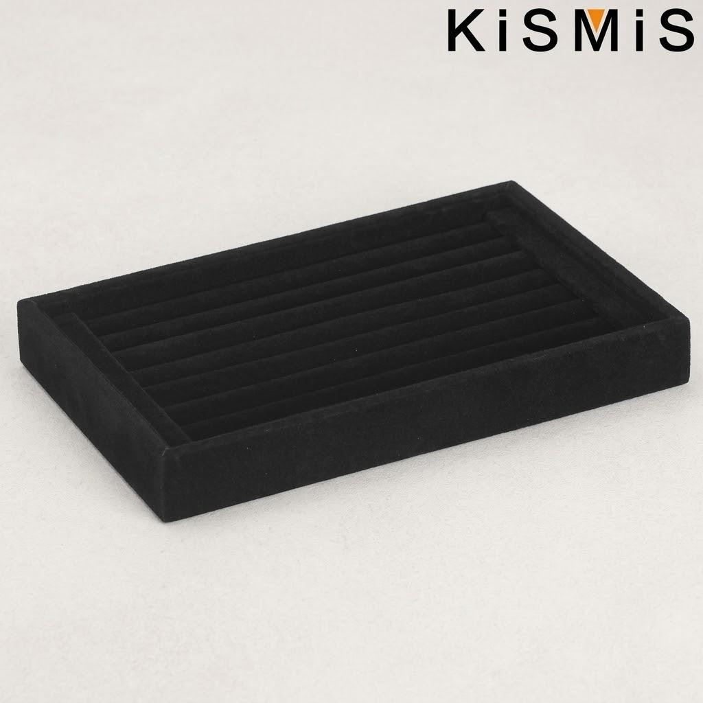 

1PC Jewelry Box Velvet Storage Case Ring Earring Organizer Display Stand Holder Rack Showcase Plate for Accessories чёрный
