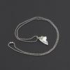 4 Pcs Best Friend Forever Splicing Necklaces Children's Cartoon Necklace Rhinestones Broken Heart Pendant Necklaces