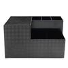 Barbershop Desktop Hairstyling Schere Stand Kamm Lagerung Fall Friseur Box Buchse Barber Tool Organizer Halter