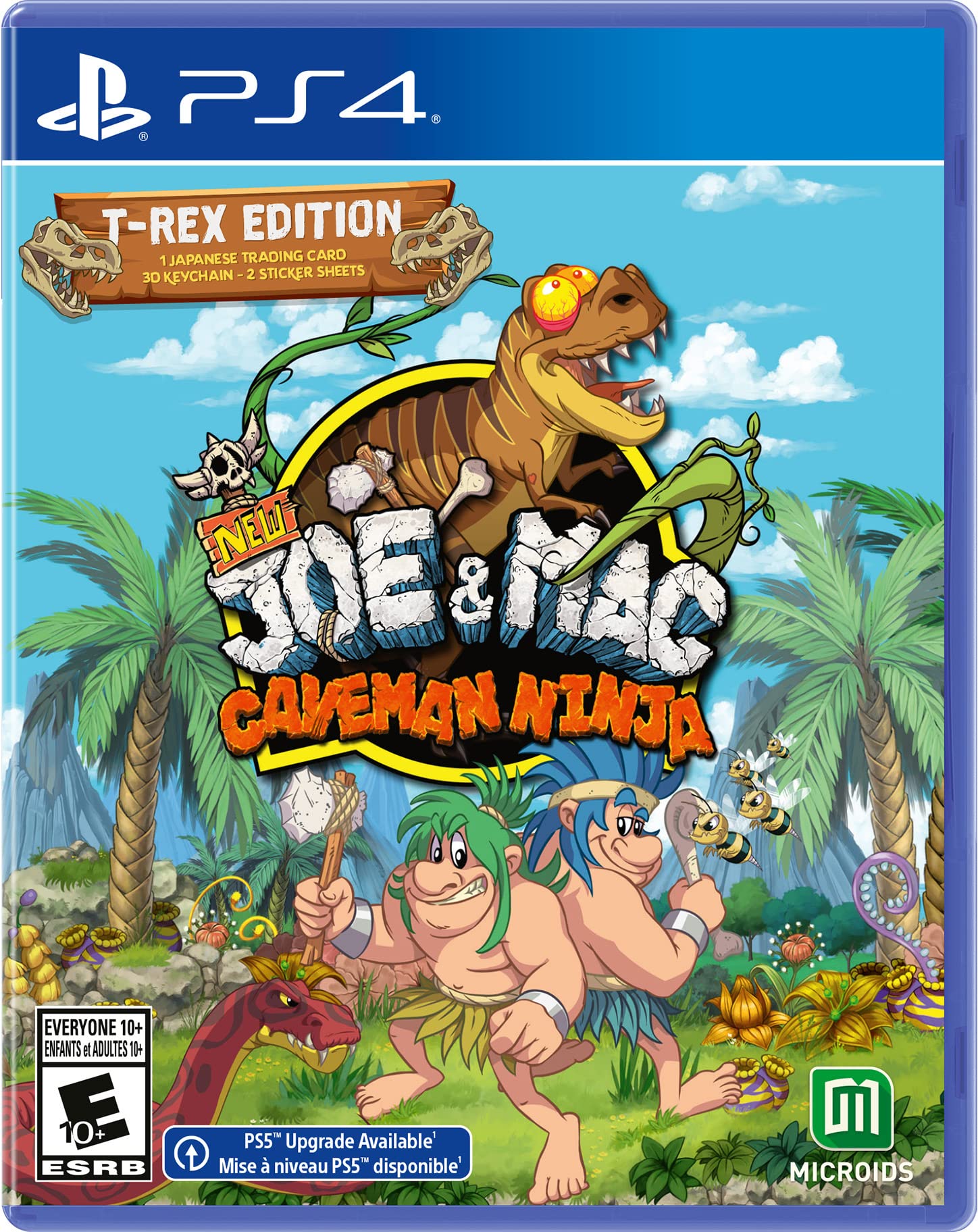 

New Joe and Caveman Edition Edition North PS4 Mac - T-Rex (Import Edition America) -