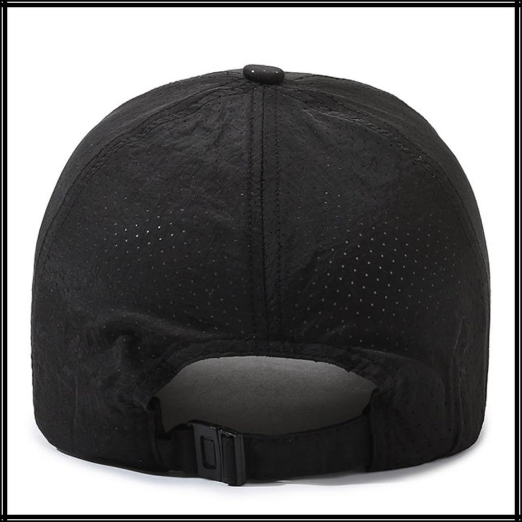 CZA101 [White Fang] Cap, Hat, Mesh, Running, Sports, Breathable, Casual, Men's, Women's, (Khaki)