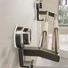 with Hook Bathroom Towel Rack Punching Free Towel Storage Hanger Suction Cup Towel Pole  Homestay