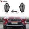 Compatible LED Daytime and Fog Lights for 2020-2025 Toyota RAV4 DRL Models
