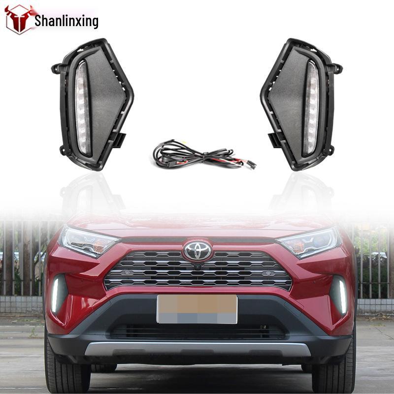 Compatible LED Daytime and Fog Lights for 2020-2025 Toyota RAV4 DRL Models