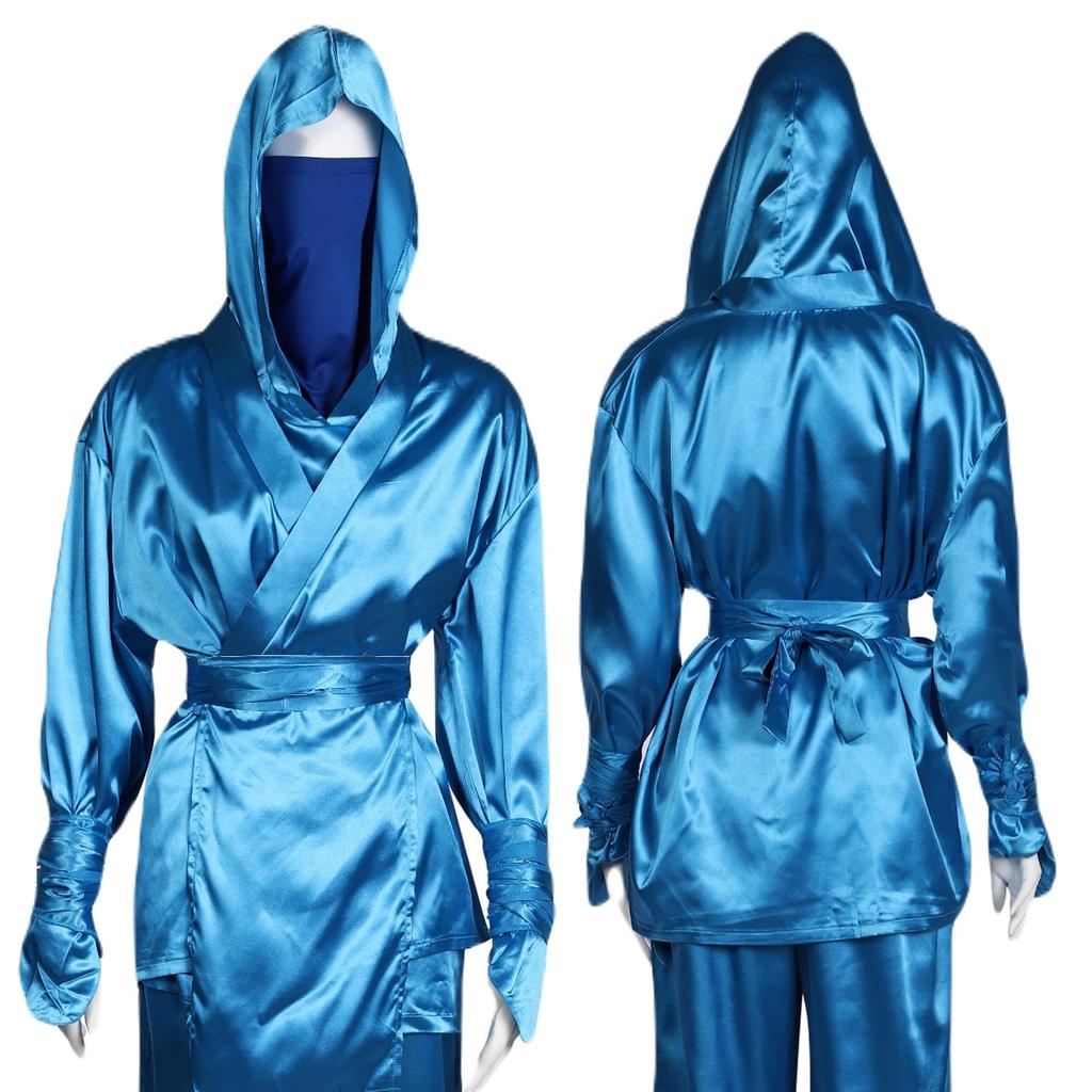 [kitamurasyokai] NINJA Ninja Cosplay Kostüm, Historisches Drama, Event, Theater, Kostüm, Erwachsene, Ninja, Authentisch (Blau, L)