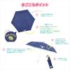 Ogawa Guarda-chuva Dobrável Proteção UV Leve Segurança Manual Nome Bolsa Tote Refletivo Hipopótamo Adequado para Chuva ou 83462 Guarda-chuva Infantil, 50cm, Kukkahippo, Roxo,