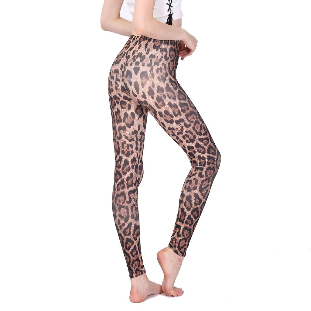 New Printed Women's Leggings Fashion Breathable Sports Fitness Casual Pants