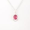 Pink Tourmaline Gemstone 925 Sterling Silver Jewelry Pendant For Birthday Gift PP-6-18