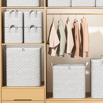 Large-capacity Gray Arrow Clothing Dust-proof Quilt Storage Bag Is Convenient To Organize Sweaters Pants Quilts Toys and Other Storage