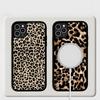 Leopard Cheetah Print For Magsafe Magnetic Phone Case Wireless PC+TPU For IPhone 11 12 13 14 15 16 17 Pro Max Plus