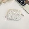 Cute Cartoon Floral Quilted Multifunctional Bag: Organizer, Document Holder, Coin Purse, Card Holder