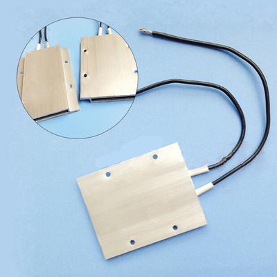 12V 60W 180C 77 x 62 x 6mm Aluminium PTC Heizelement Thermostat Heizplatte
