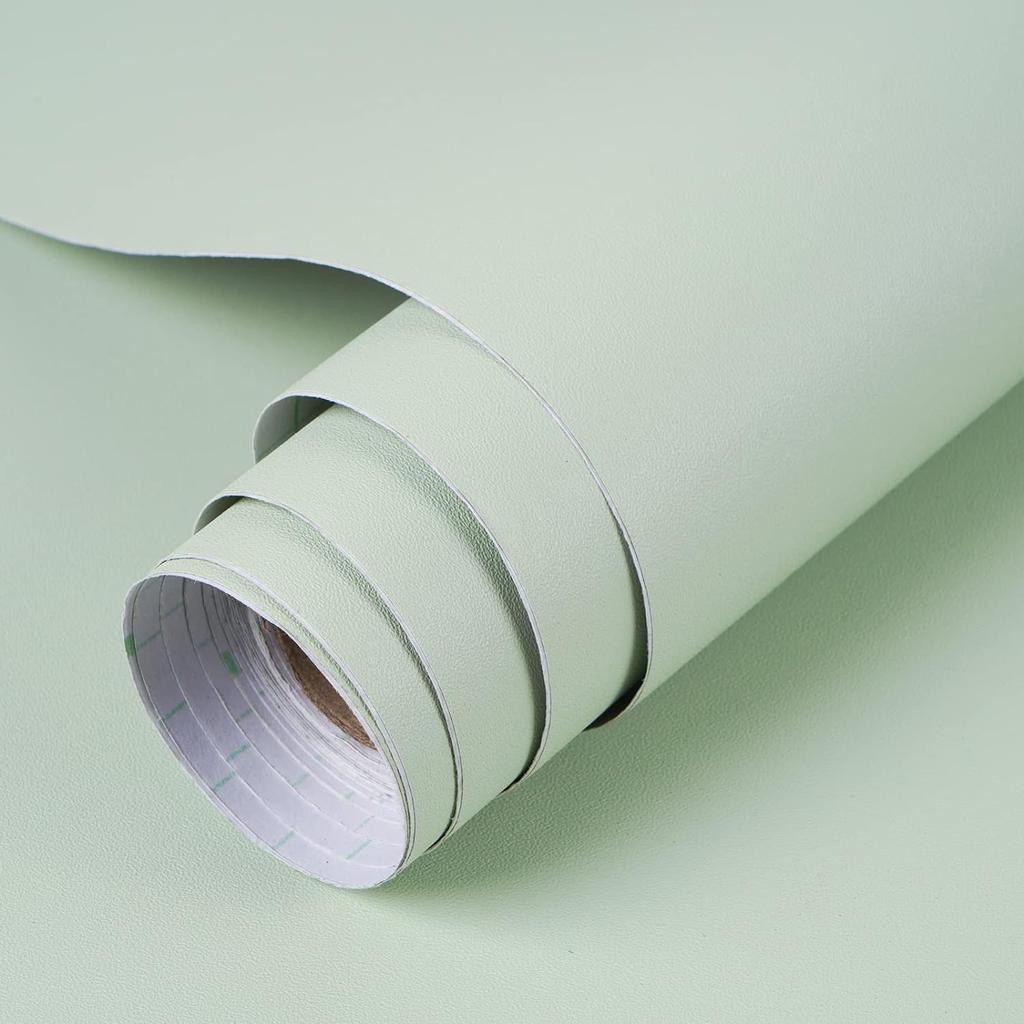 Waterpoof Matte Wallpaper Black Vinyl Self-Adhesive Stickers for Wall Furniture Livingroom Contact Paper Home Decor