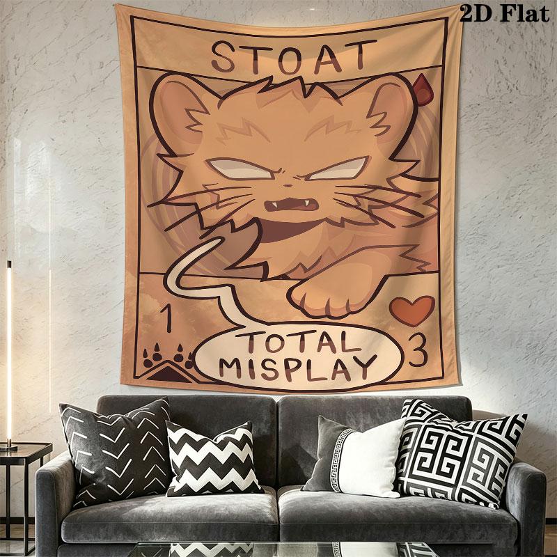 Inscryption Wall Hanging Printed Fabric Blanket Decorative Tapestries for Bedroom Living Room Home Decor