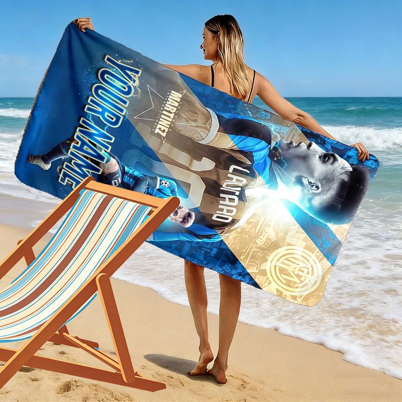 Custom Fcim Print Beach Towel, Large Soft Quick Dry Towel for Beach Camping Swimming