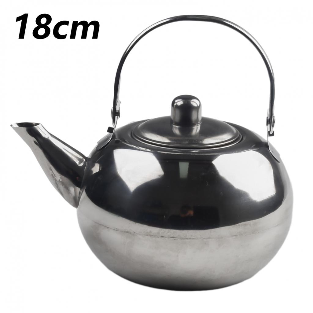 Portable Stainless Steel Kettle for Outdoor Use and Everyday Beverage Heating