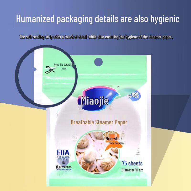 Miaojie Non-Stick Steamer Paper